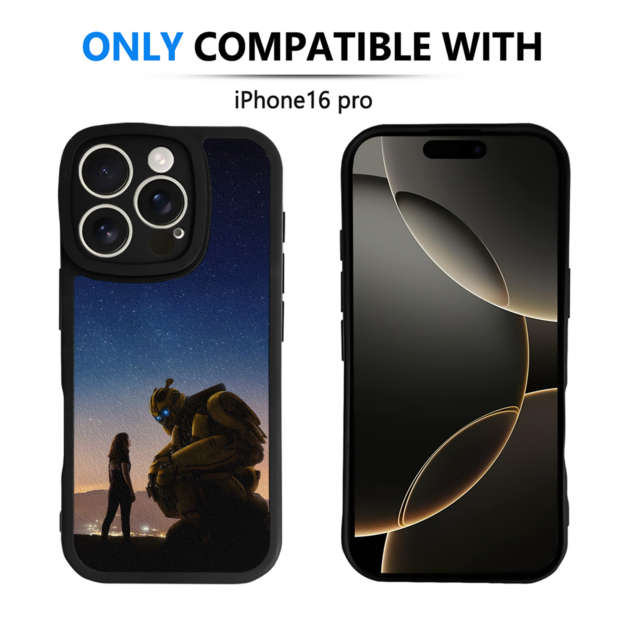 （画像用） Transformers トランスフォーマー 【iPhone 16シリーズ対応】シリコンスマホケース（レザー調） 材質：シリコン